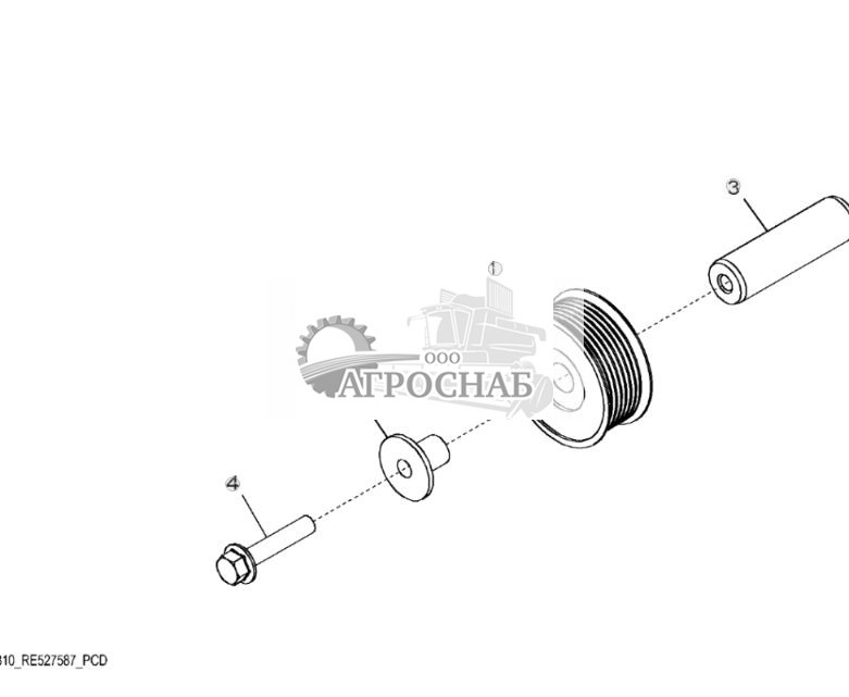 2310 Привод вентилятора на двигателе - ST5705 90.jpg